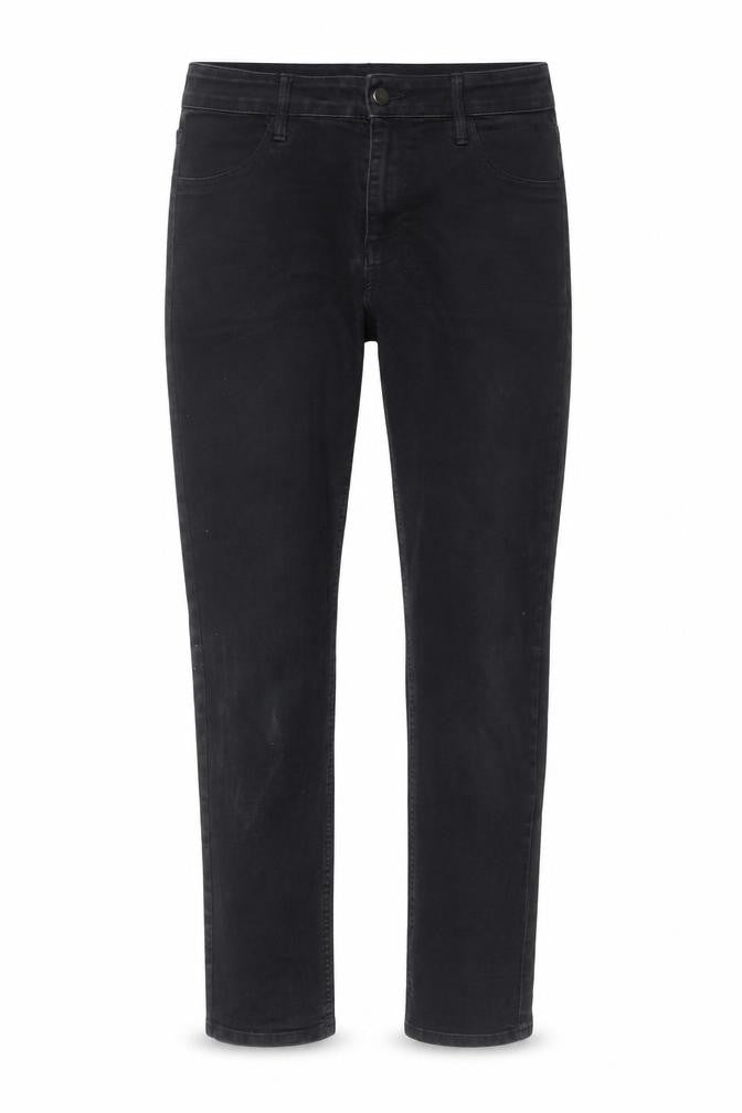 H&M Mens Black Cotton Straight Jeans Size 32 in L29 in Regular Zip