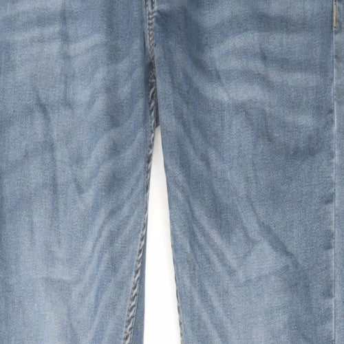 Sin Jeans Mens Blue Cotton Skinny Jeans Size 34 in L31 in Regular Zip