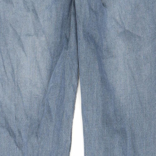 Sin Jeans Mens Blue Cotton Skinny Jeans Size 34 in L31 in Regular Zip