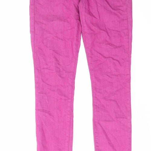 Gap Womens Pink Cotton Skinny Jeans Size 28 in L32 in Regular Zip
