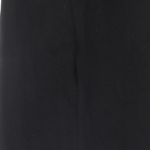 Autograph Womens Black Cashmere Jogger Trousers Size M L28 in Regular Drawstring