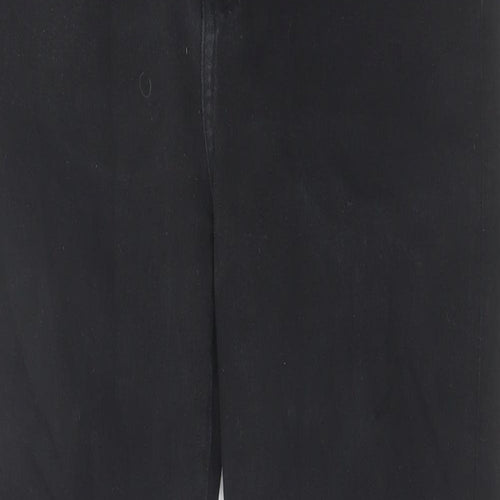 Uniqlo Womens Black Cotton Skinny Jeans Size 29 in L28 in Regular Zip