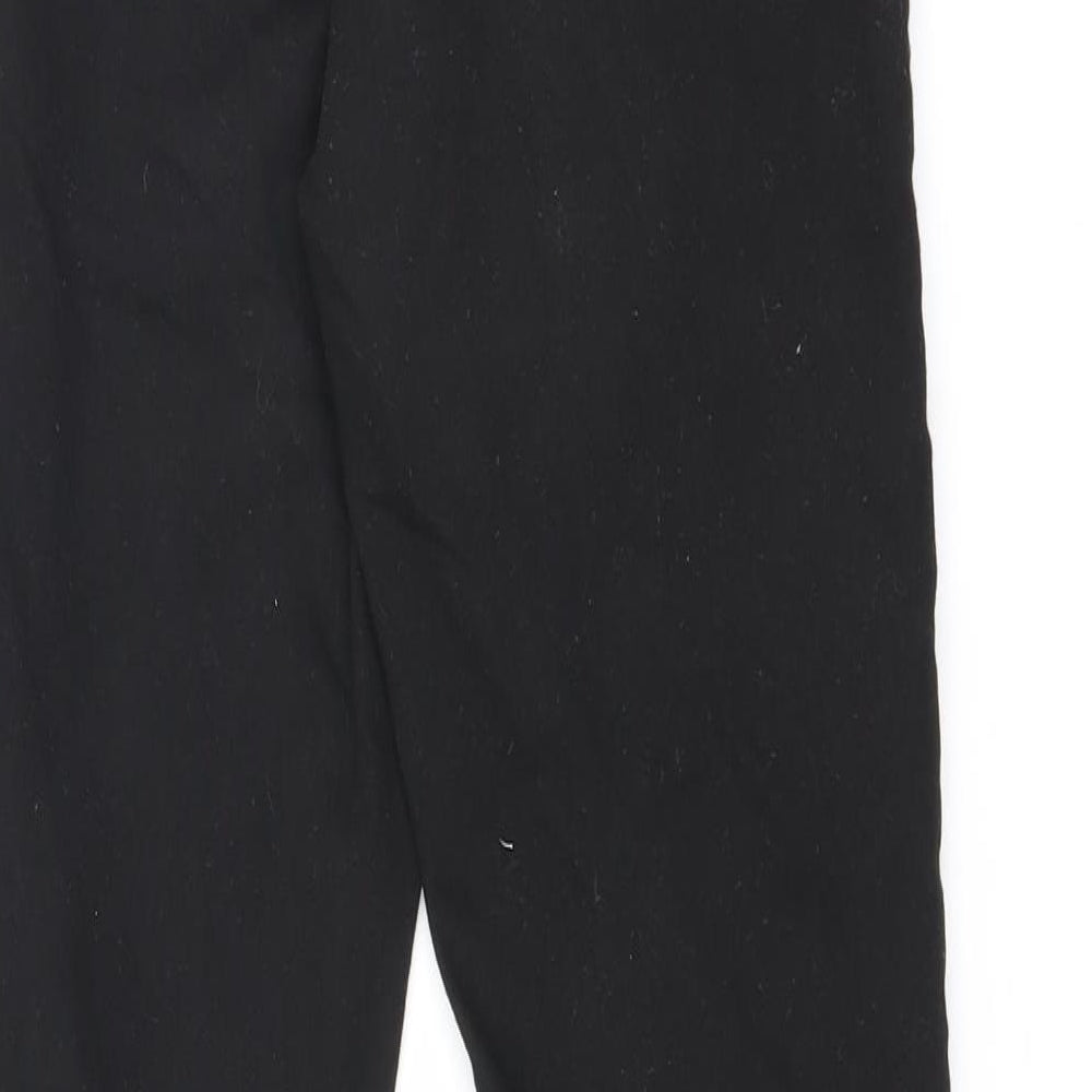 Topshop Womens Black Cotton Skinny Jeans Size 28 in L32 in Regular Zip