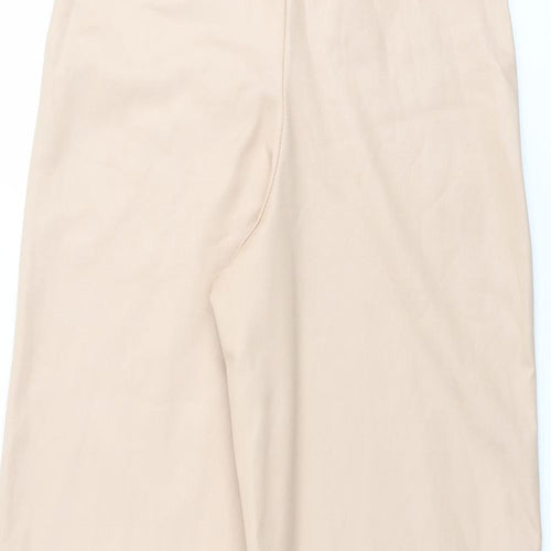 Boohoo Womens Pink Polyester Jumpsuit One-Piece Size 8 Pullover