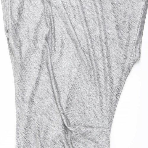 Oasis Womens Grey Polyester Bodycon Size XS Round Neck Pullover