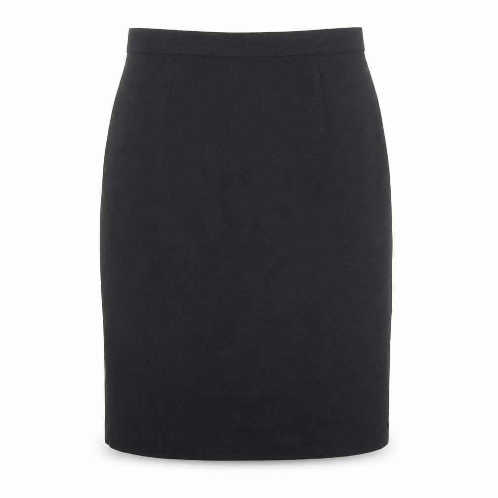 Jessica Reid Womens Black Polyester A-Line Skirt Size 14 Zip