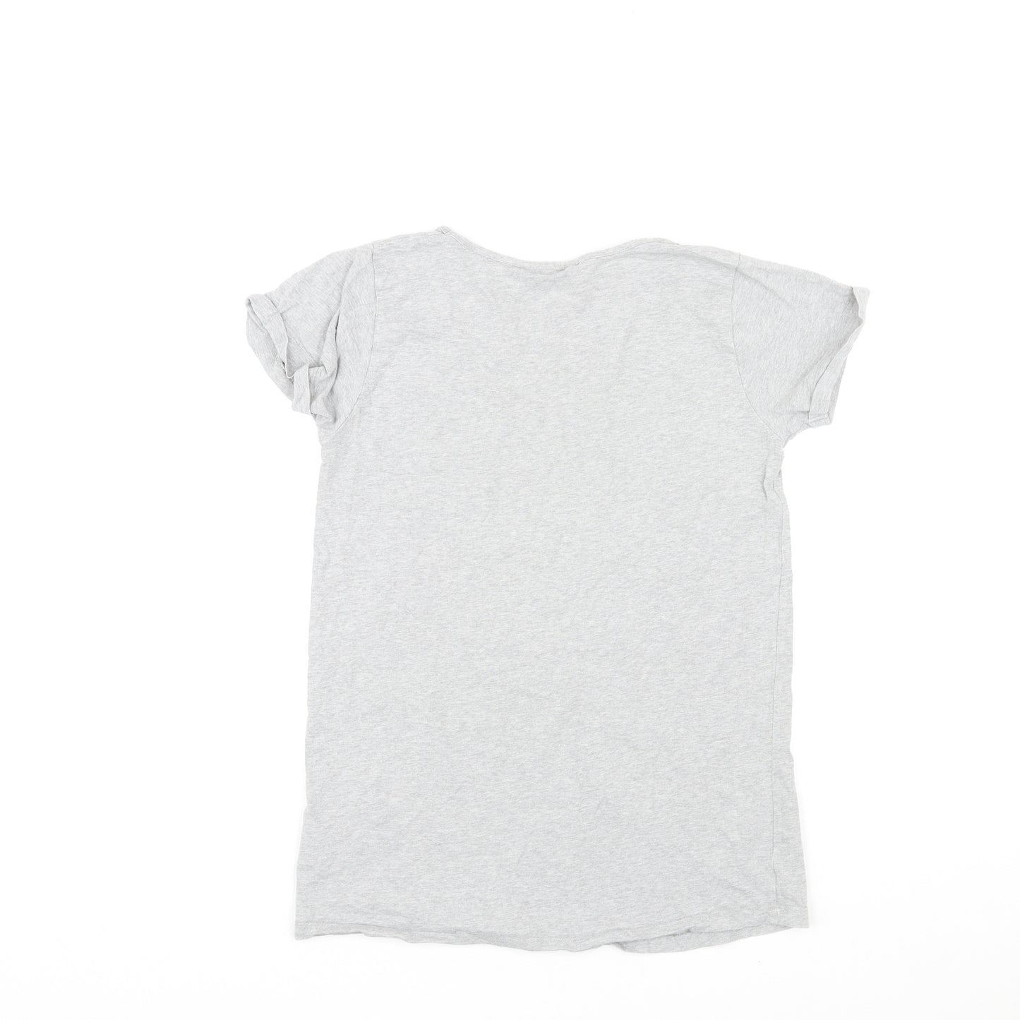 Bloody Marvellous Womens Multicoloured Cotton Basic T-Shirt Size M Round Neck