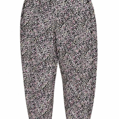 Marks and Spencer Womens Multicoloured Geometric Viscose Harem Leggings Size 6 L26 in