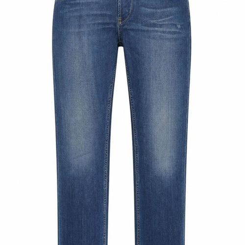 Twenty8Twelve Womens Blue Cotton Straight Jeans Size 28 in L34 in Regular Button