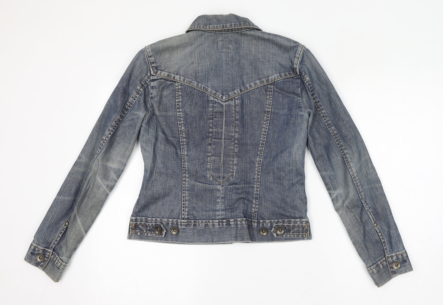 Gap Womens Blue Jacket Size XS Button