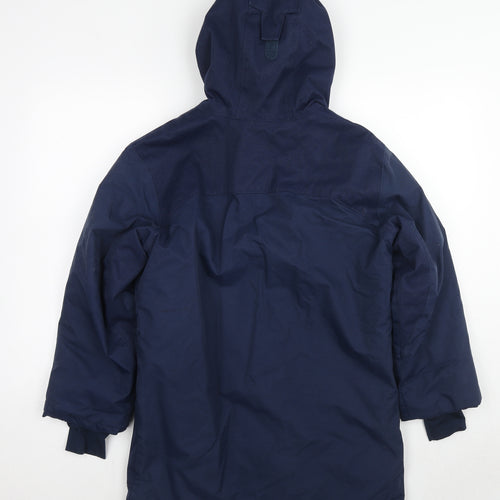 Columbia Mens Blue Rain Coat Coat Size XL Zip