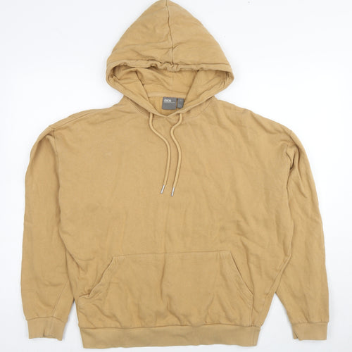 ASOS Womens Beige Cotton Pullover Hoodie Size XS Pullover