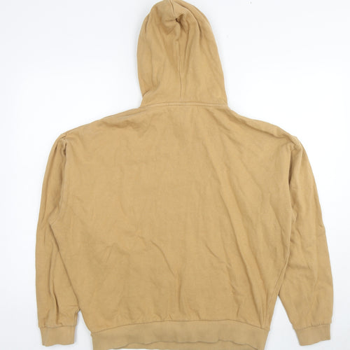 ASOS Womens Beige Cotton Pullover Hoodie Size XS Pullover
