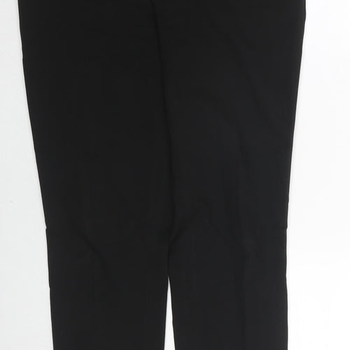 Carolina Belle Womens Black Polyester Dress Pants Trousers Size 12 L28 in Regular Zip