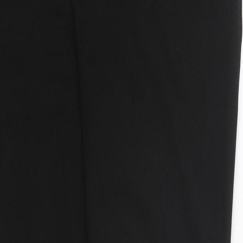 Carolina Belle Womens Black Polyester Dress Pants Trousers Size 12 L28 in Regular Zip