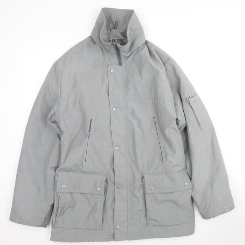 Wembley Womens Grey Jacket Coat Size 12 Zip