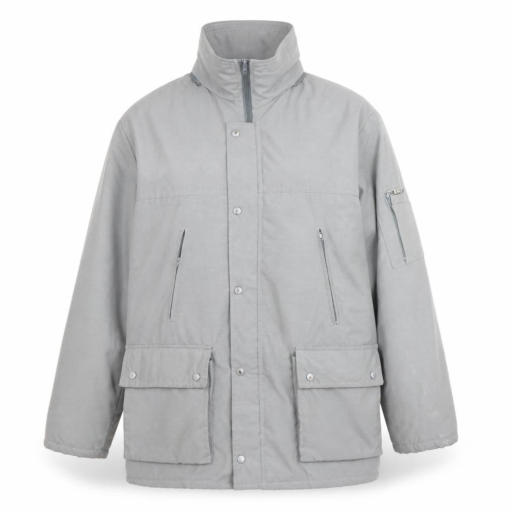 Wembley Womens Grey Jacket Coat Size 12 Zip
