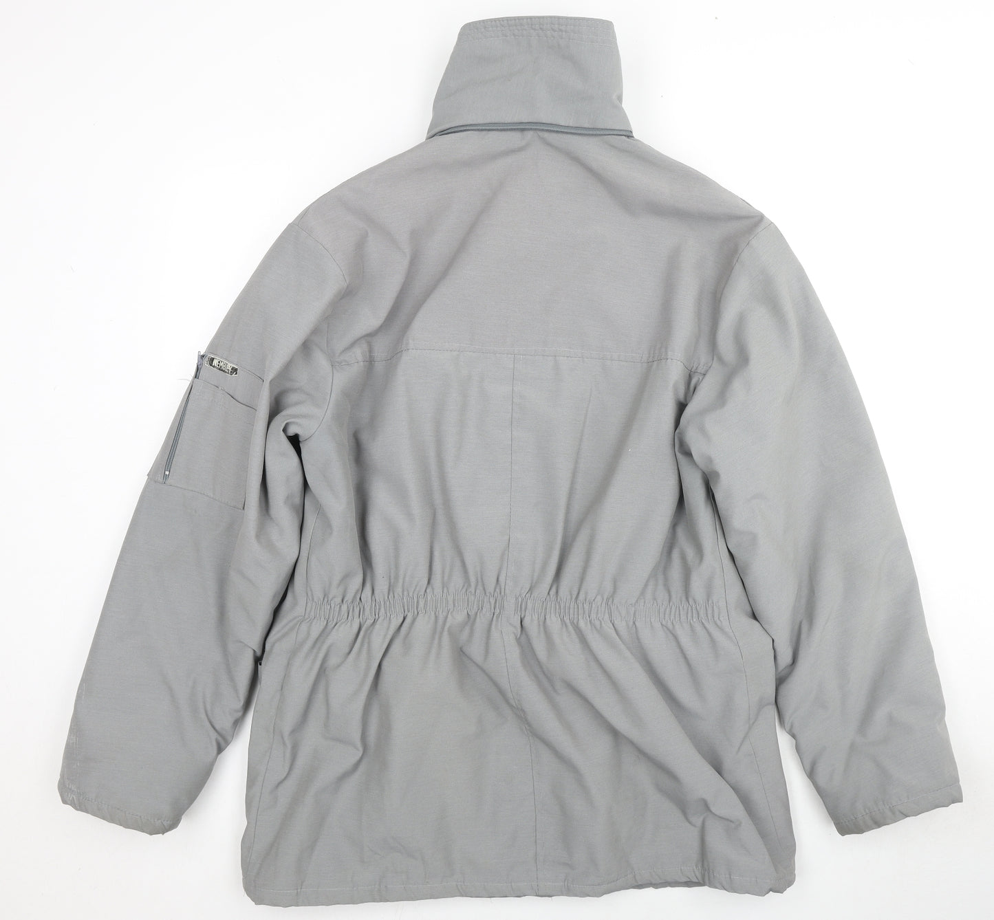 Wembley Womens Grey Jacket Coat Size 12 Zip