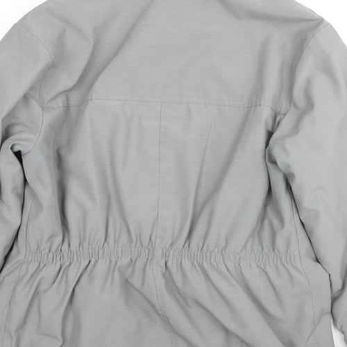 Wembley Womens Grey Jacket Coat Size 12 Zip