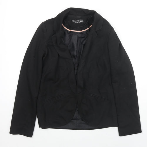 Miss Selfridge Womens Black Jacket Blazer Size 8