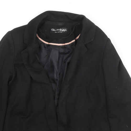 Miss Selfridge Womens Black Jacket Blazer Size 8
