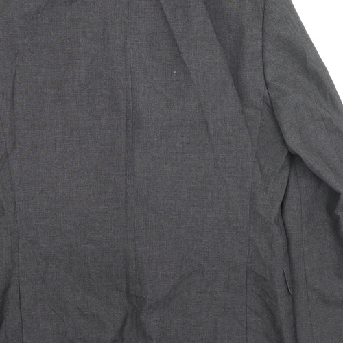 Marks and Spencer Mens Grey Polyester Jacket Suit Jacket Size 40 Regular