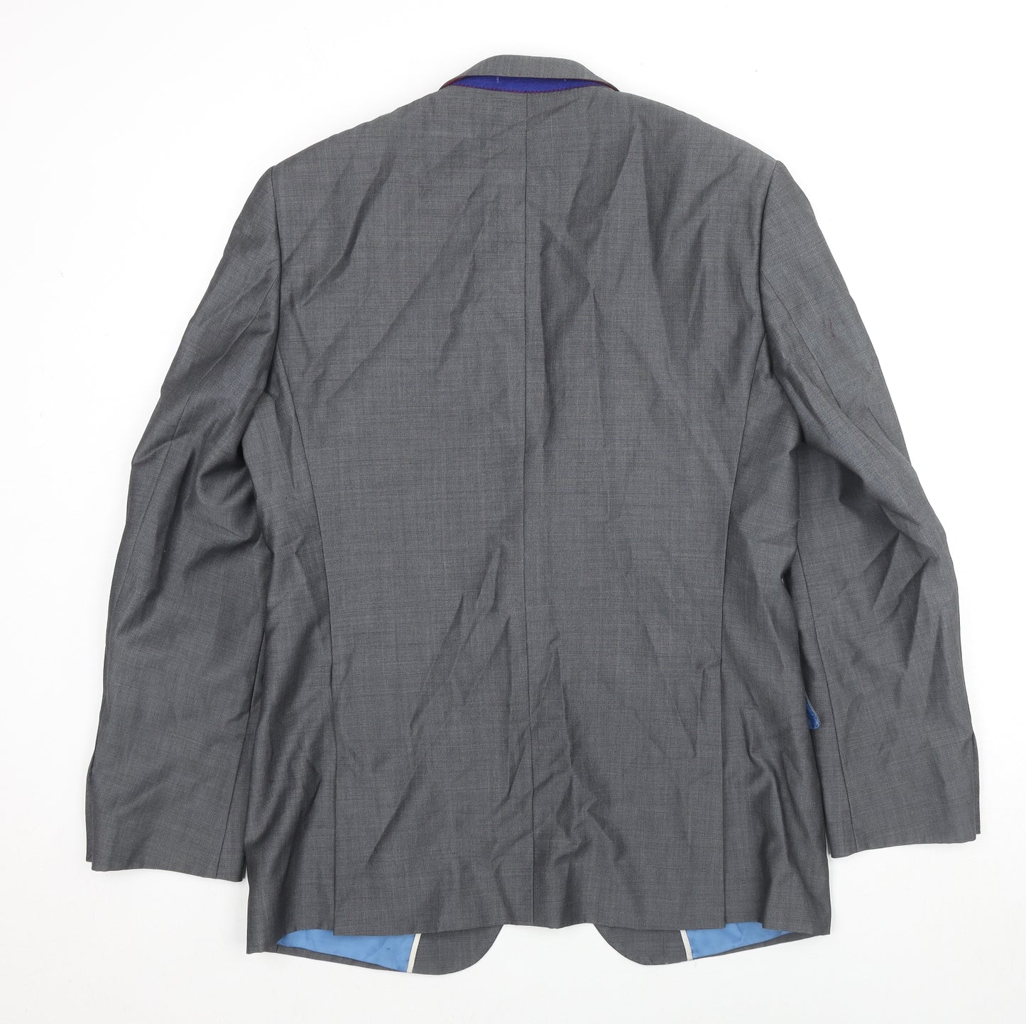 Autograph Mens Grey Wool Jacket Suit Jacket Size 40 Regular