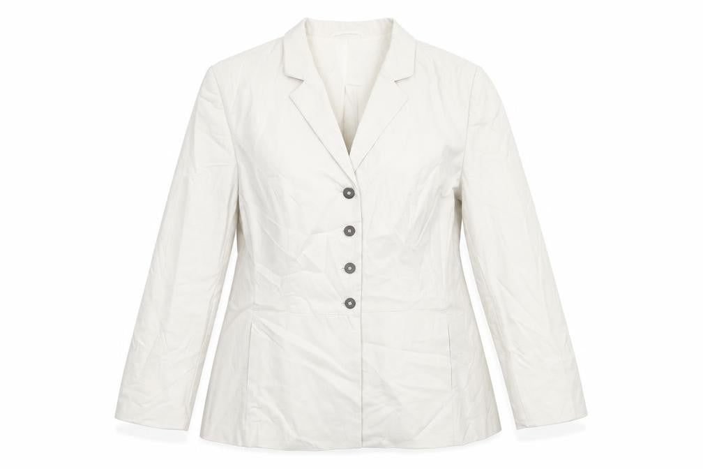 Gerry Weber Womens White Jacket Blazer Size 16 Button