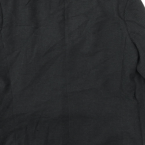 Douglas Mens Black Polyester Jacket Suit Jacket Size 40 Regular
