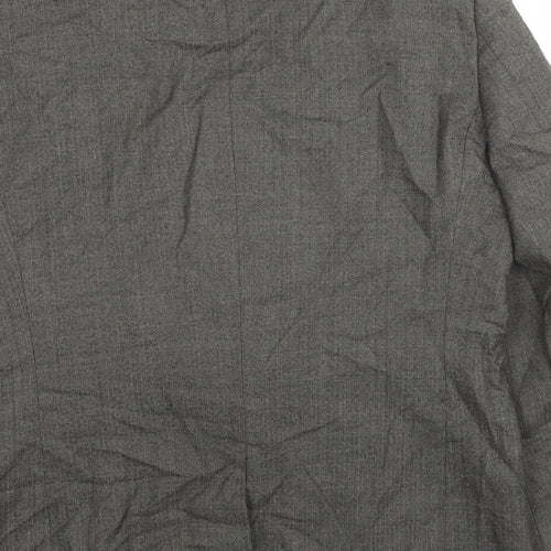 NEXT Mens Grey Wool Jacket Suit Jacket Size 42 Regular