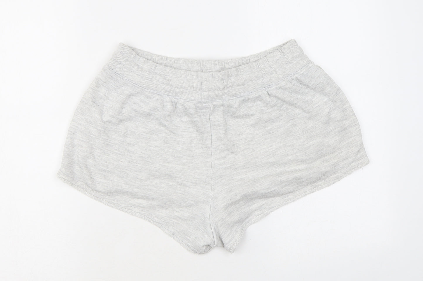 Gilly Hicks Womens Grey Polyester Basic Shorts Size M L3 in Regular Pull On