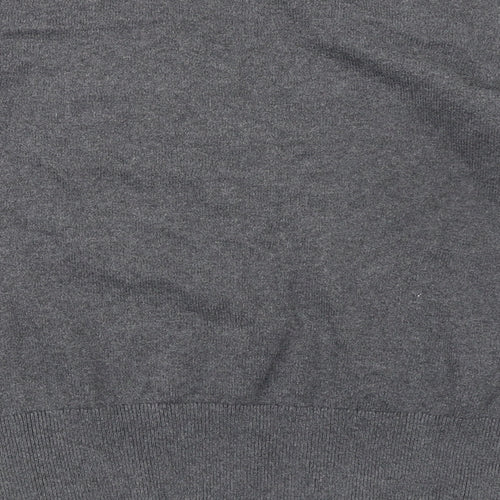 Gap Womens Grey Round Neck Cotton Pullover Jumper Size L Pullover - Love