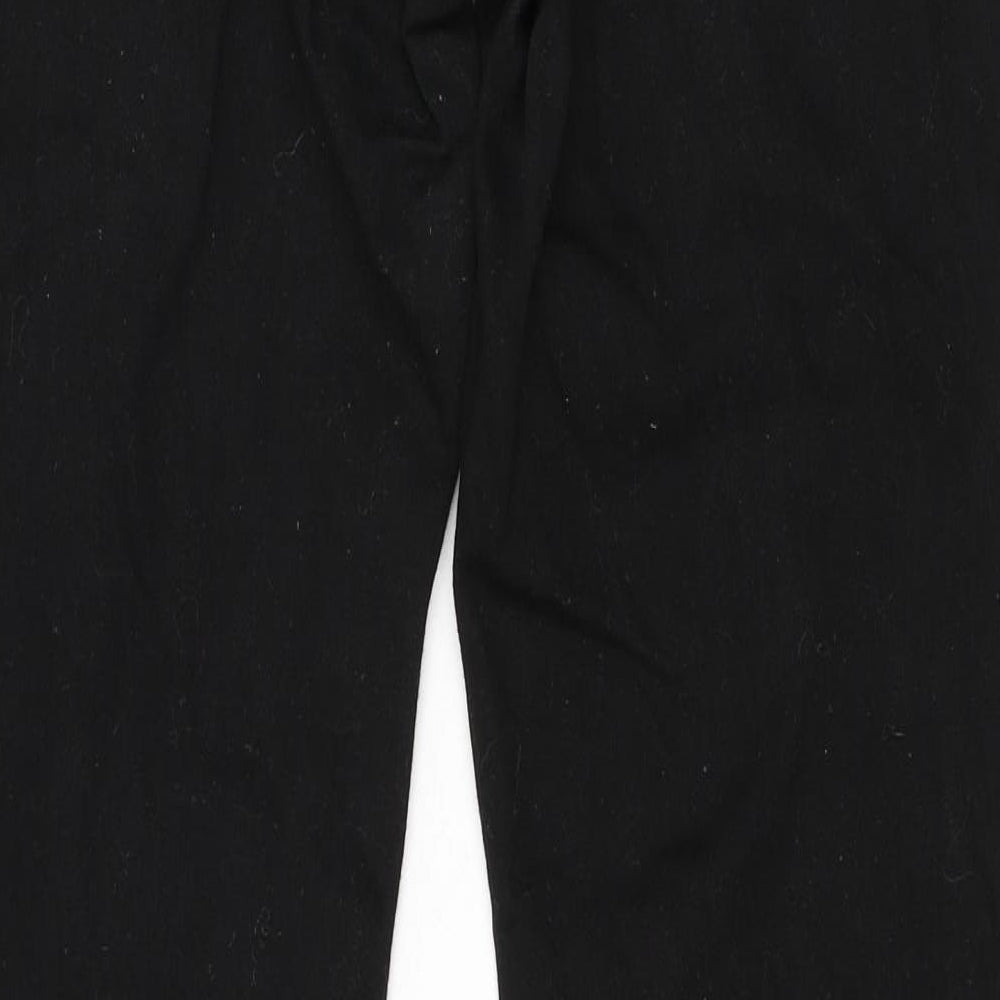 Levi's Mens Black Cotton Straight Jeans Size 32 in L34 in Regular Zip