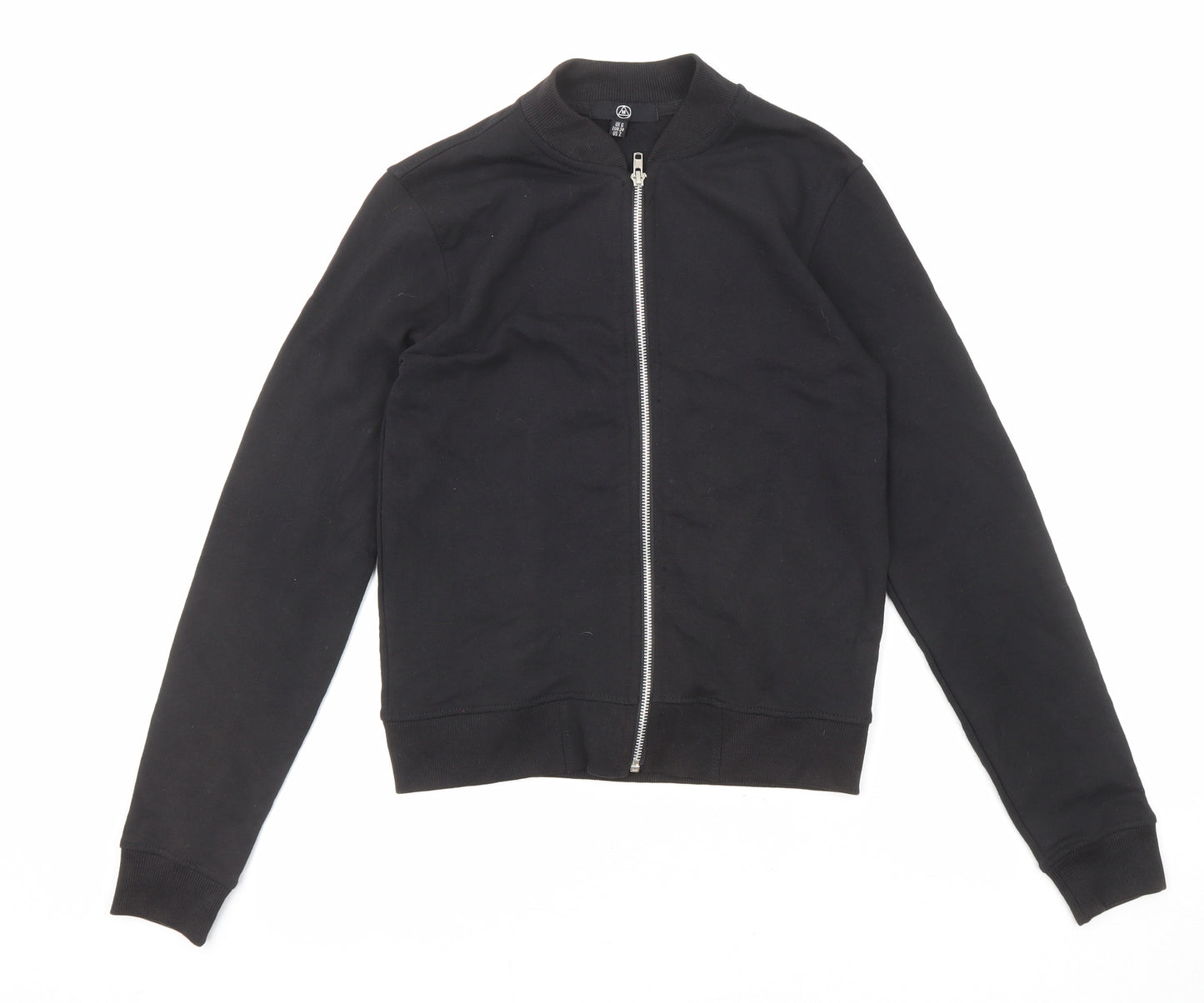 Missguided Womens Black Jacket Size 6 Zip