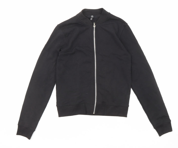 Missguided Womens Black Jacket Size 6 Zip
