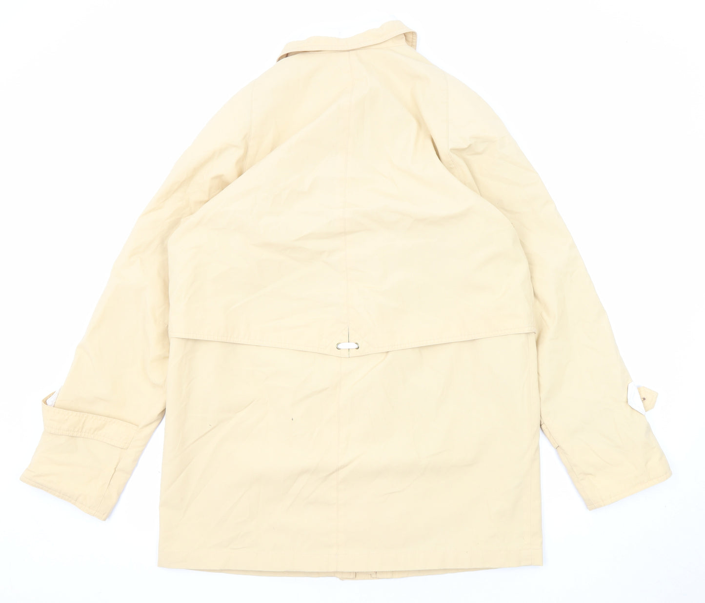 Berkertex Womens Ivory Jacket Coat Size 10 Zip
