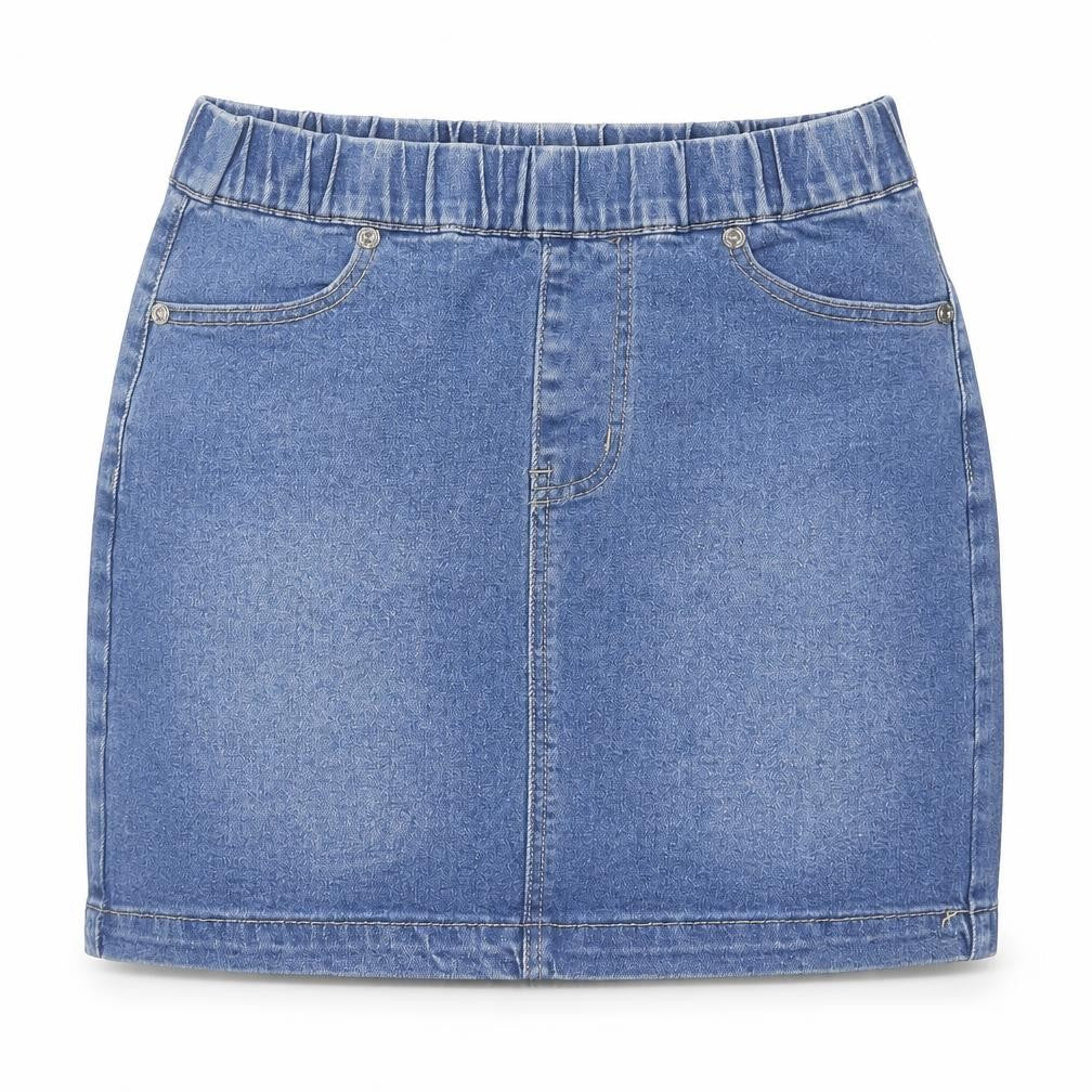 Voir Jeans Womens Blue Cotton Mini Skirt Size S