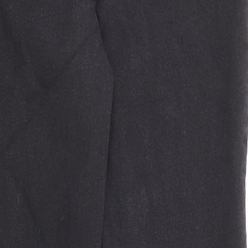 Papaya Womens Black Cotton Jegging Jeans Size 14 L26 in Regular