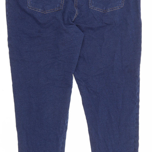 George Womens Blue Cotton Jegging Jeans Size 16 L26 in Regular