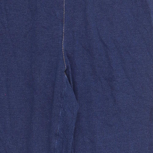 George Womens Blue Cotton Jegging Jeans Size 16 L26 in Regular