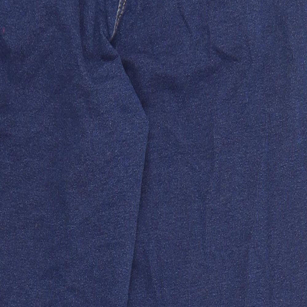 George Womens Blue Cotton Jegging Jeans Size 16 L26 in Regular