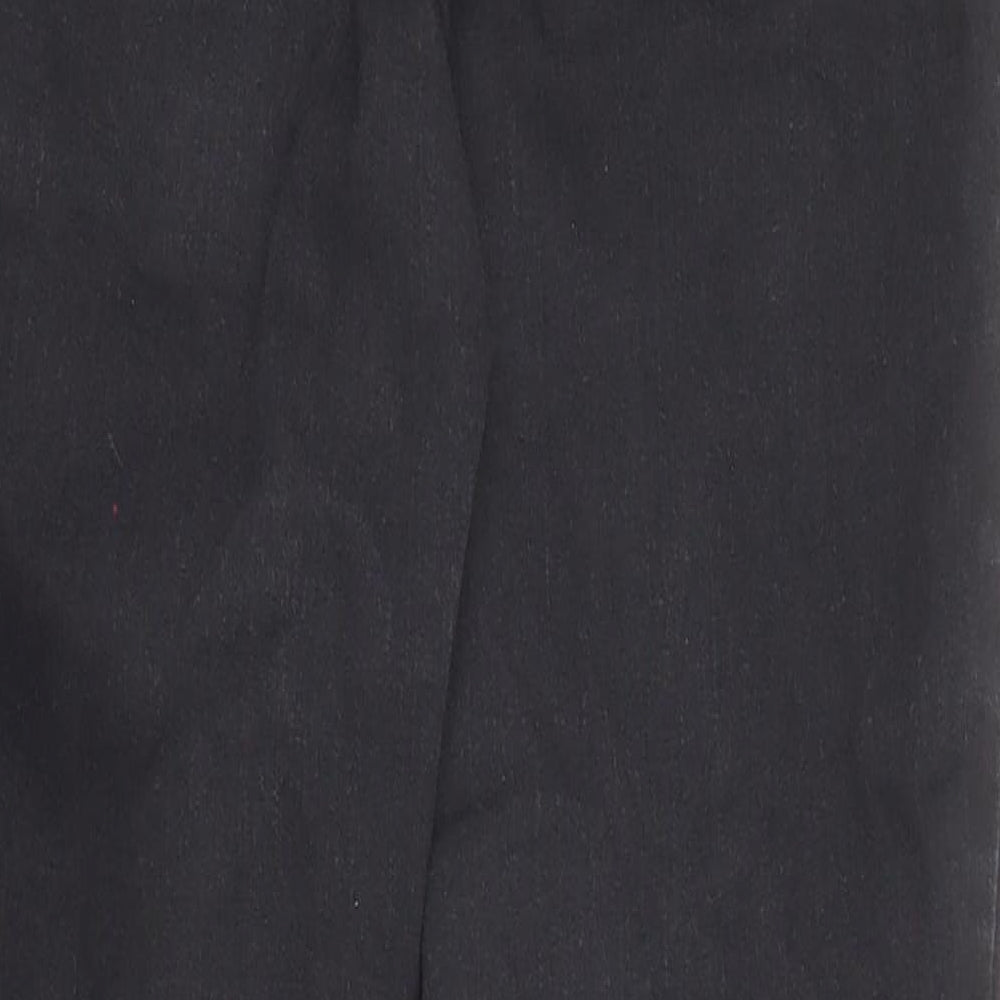 Topshop Womens Black Cotton Skinny Jeans Size 28 in L30 in Regular