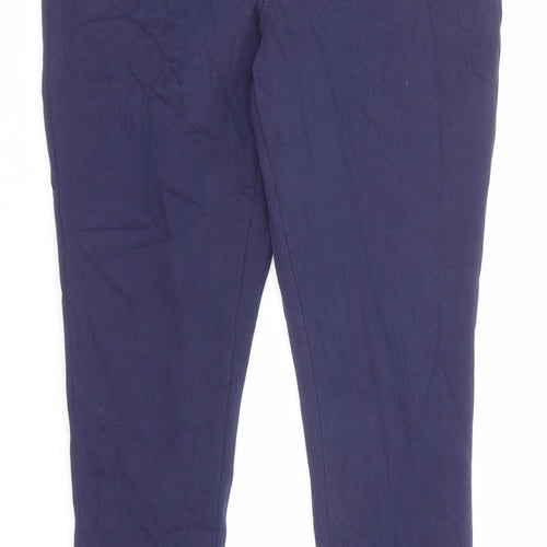 George Womens Blue Cotton Skinny Jeans Size 10 L26 in Regular