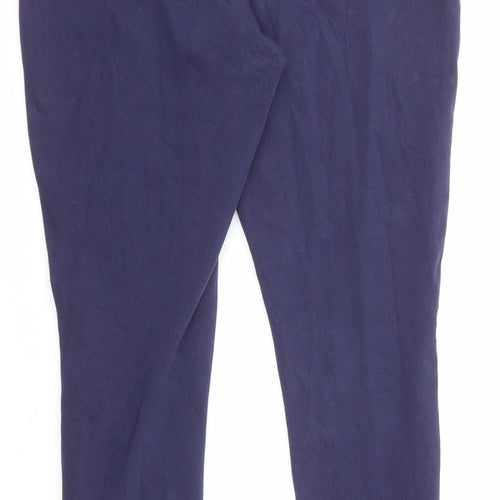 George Womens Blue Cotton Skinny Jeans Size 10 L28 in Regular