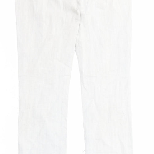 Cache Cache Womens Grey Cotton Straight Jeans Size 30 in L31 in Regular Zip