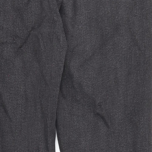 Dorothy Perkins Womens Black Cotton Skinny Jeans Size 14 L27 in Regular Zip
