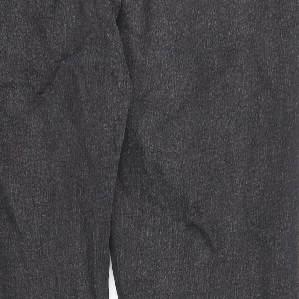 Dorothy Perkins Womens Black Cotton Skinny Jeans Size 14 L27 in Regular Zip