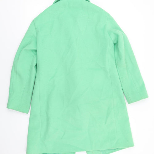 Marks and Spencer Womens Green Jacket Blazer Size 8 Button