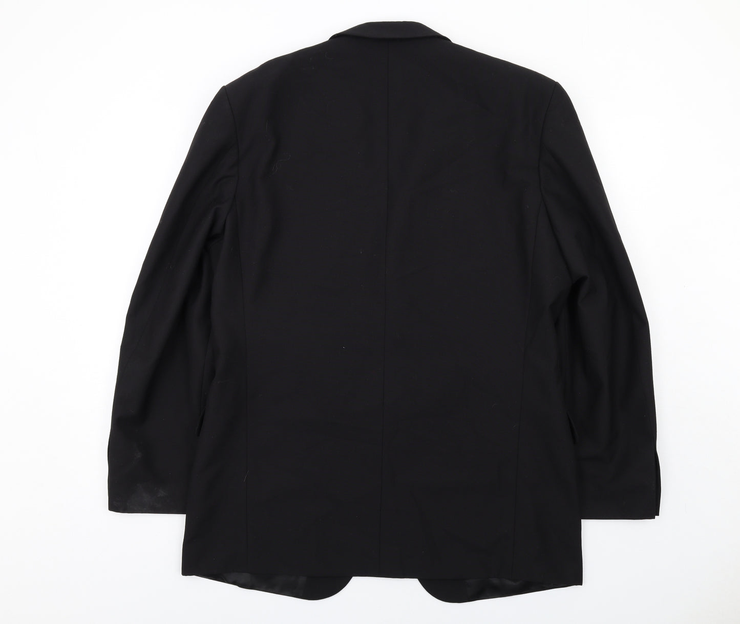 Copperstone Mens Black Polyester Jacket Suit Jacket Size 42 Regular