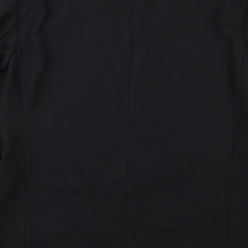 Copperstone Mens Black Polyester Jacket Suit Jacket Size 42 Regular